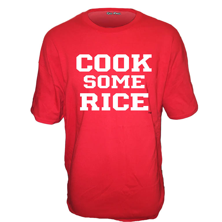 Cook Some Rice crew tee shirt by GoProGear™