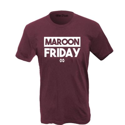 Mississippi State University Maroon Friday Tee-Shirt