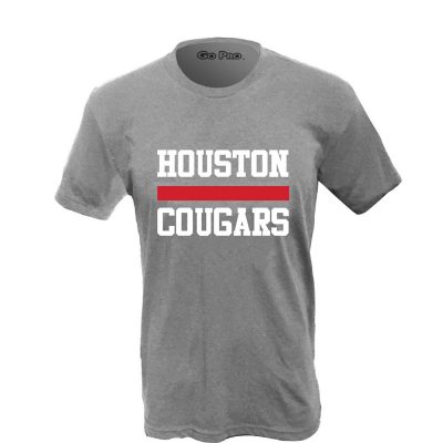 Houston Cougars graphic Crew Neck Tee-Shirt