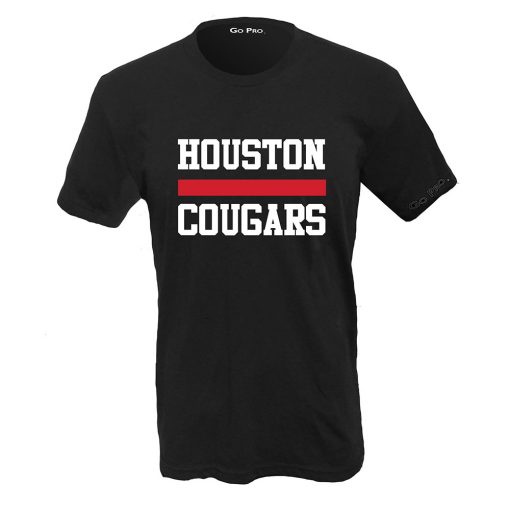 Houston Cougars Graphic Crew Neck Tee-Shirt